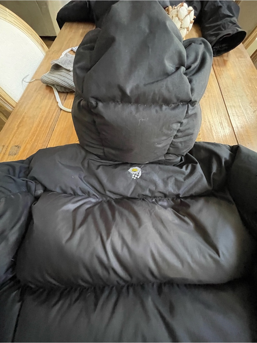 MOUNTAIN HARDWEAR SUBZERO 650 PRO DOWN PARKA EXCELLENT CONDITION MENS XL PTP 26 - Picture 7 of 9